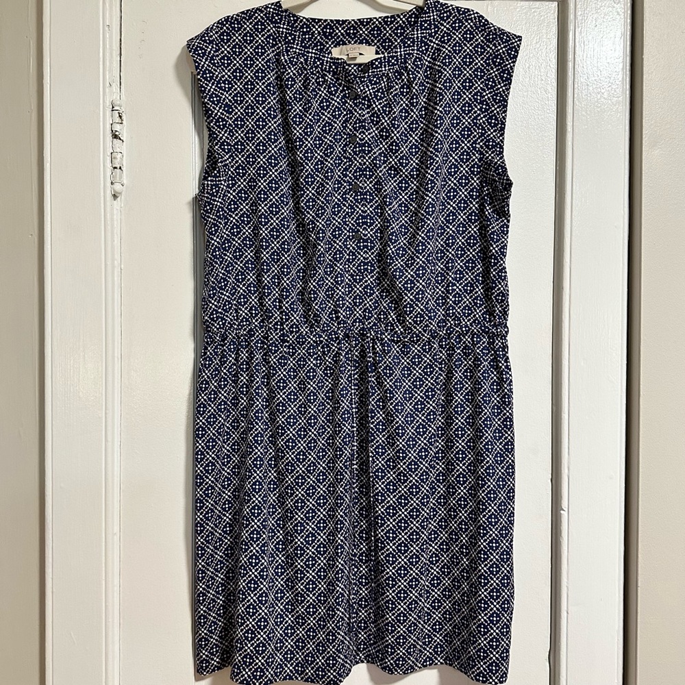 Floral Patterned LOFT Dress